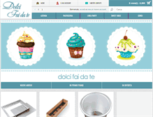 Tablet Screenshot of dolcifaidatenapoli.it